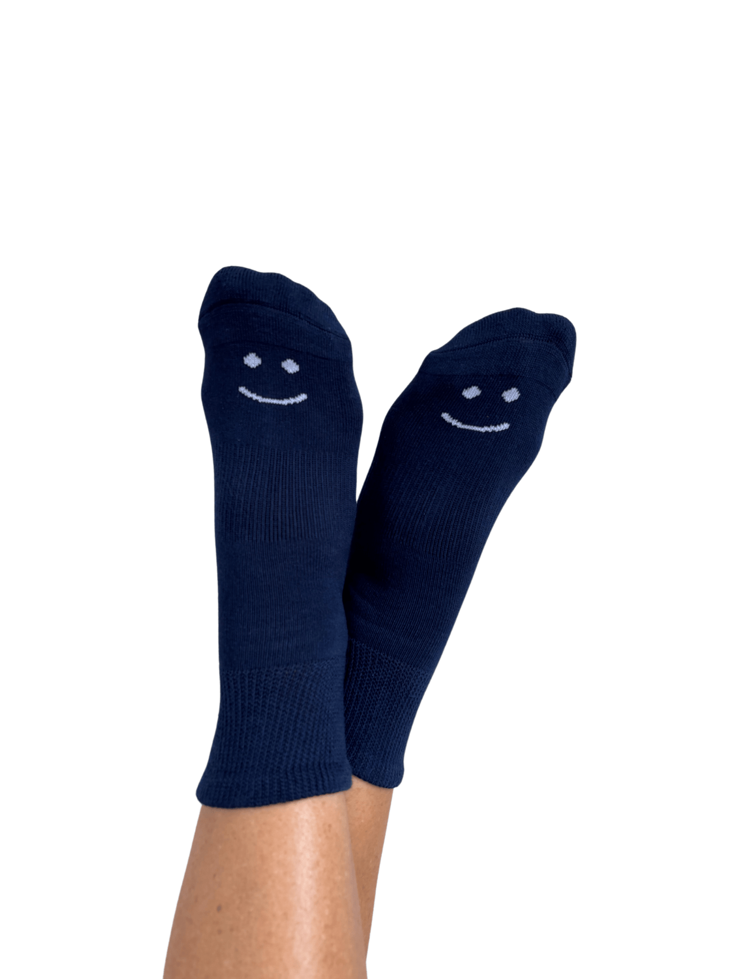 Diabetic Friendly Therapeutic Grip Socks (Navy/White) - GSOXS