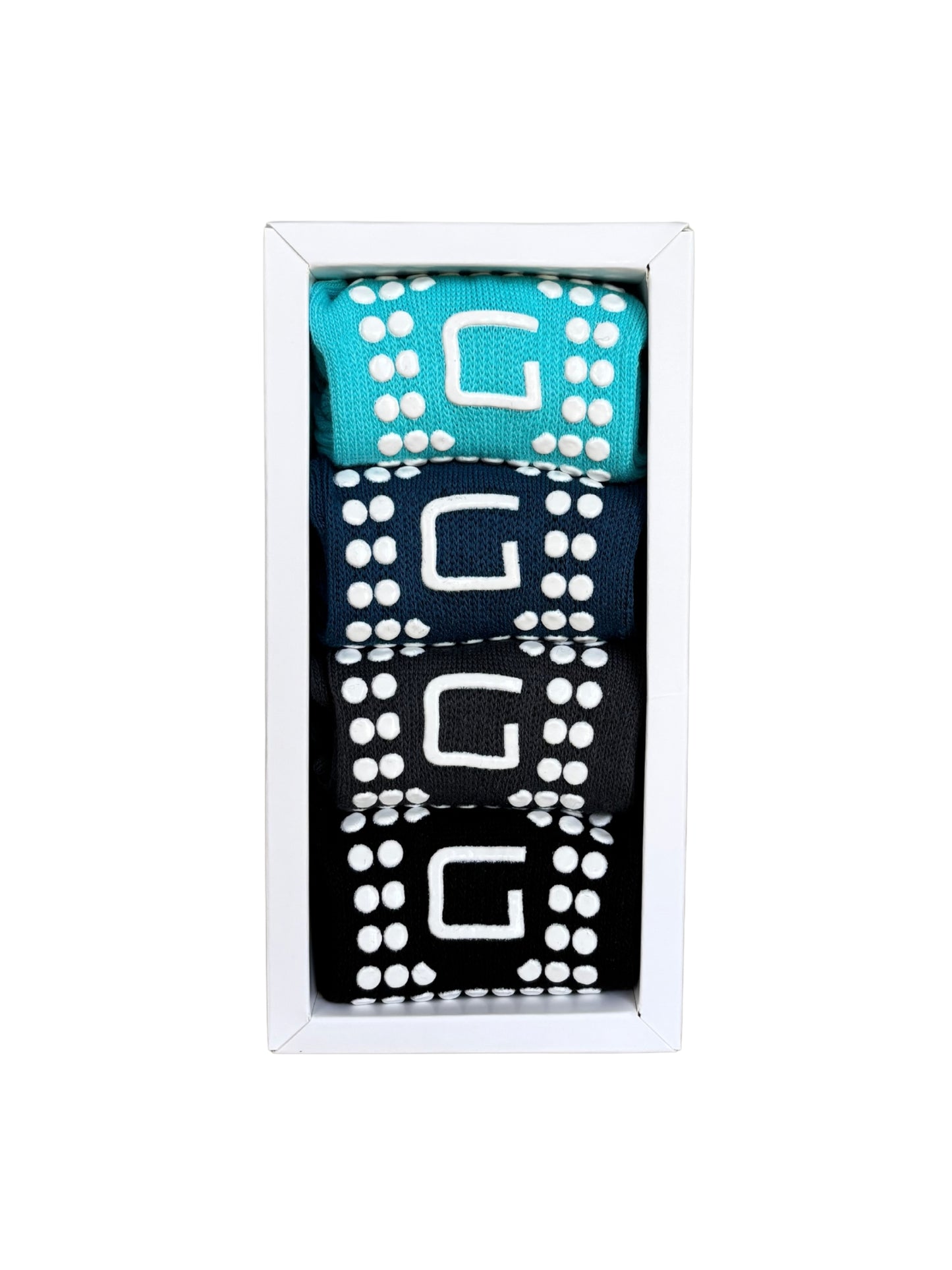Tidal Tones Gift Box Low Rise Grip Socks