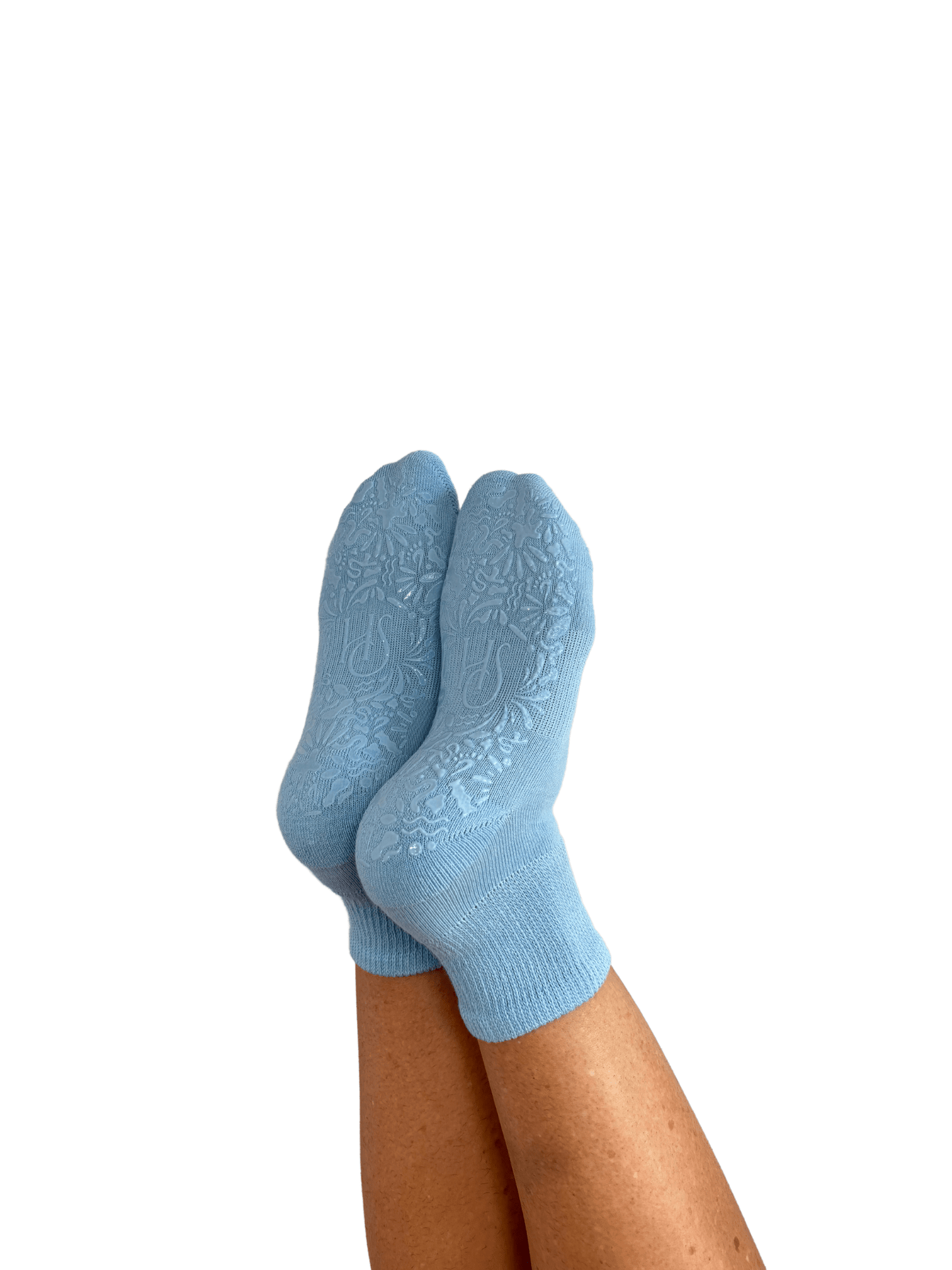 Diabetic Friendly Therapeutic Grip Socks (Baby Blue) - GSOXS