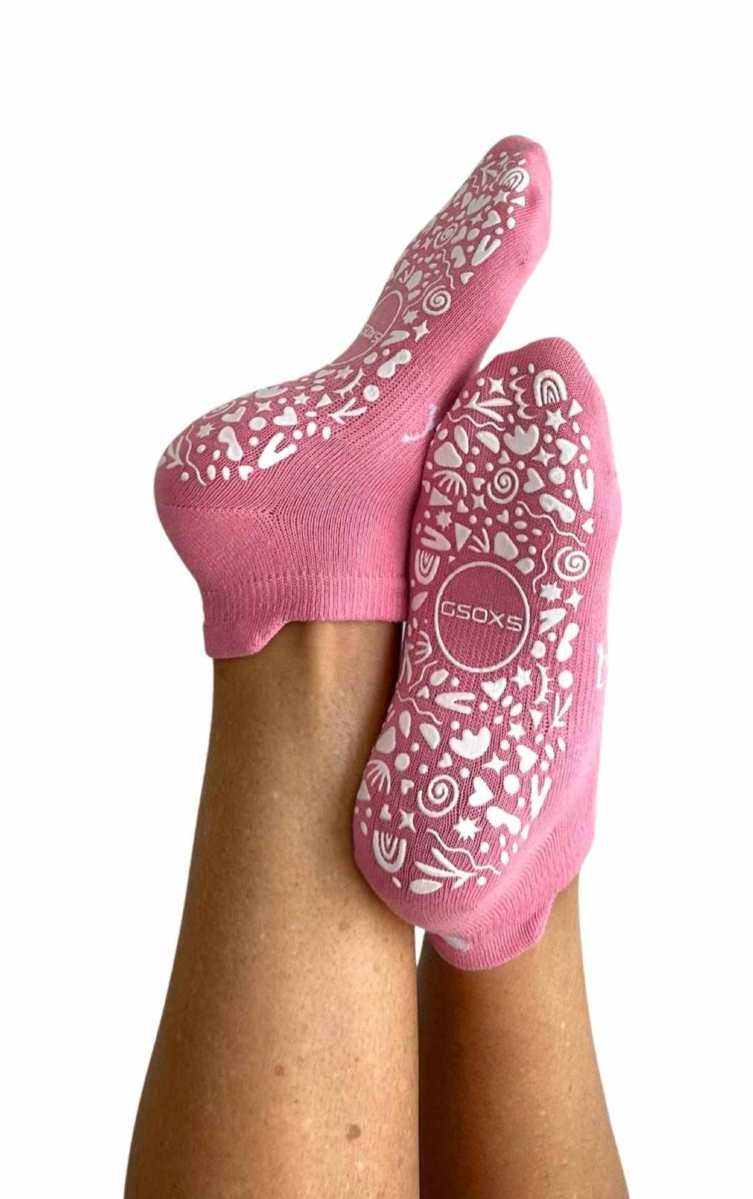 ‘you are beautiful’ (Pink) Grip Socks - GSOXS